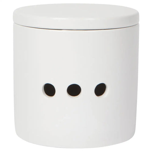 Matte White Garlic Keeper - PABOOM