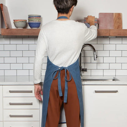 Danica - Midnight Blue Stonewash Apron