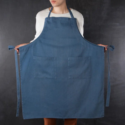 Danica - Midnight Blue Stonewash Apron