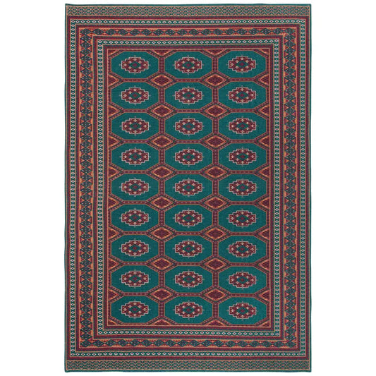 Danica - Mural Cotton Rug 4x6’