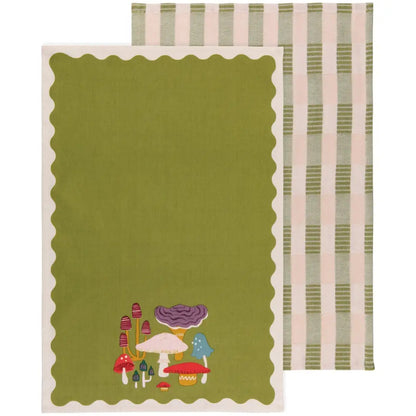 Danica - Mushroom Gems Dishtowels Set of 2