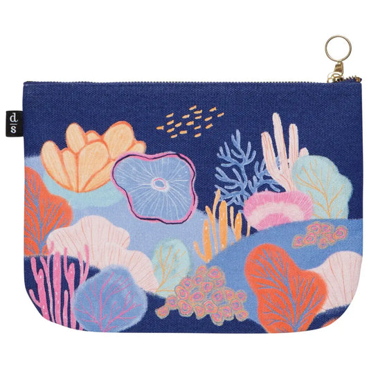 Neptune Large Zippered Pouch - PABOOM