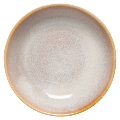 Danica - ceramic bowl tan rim