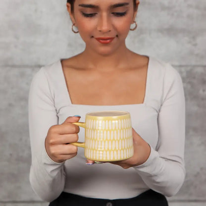 Danica - Ochre Imprint Mug