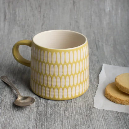 Danica - Ochre Imprint Mug