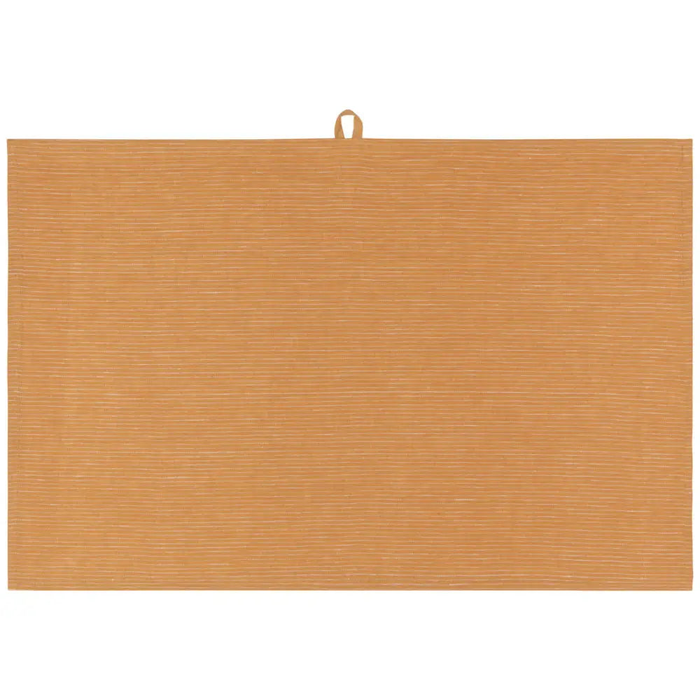 Ochre Linen Pinstripe Dishtowel - PABOOM
