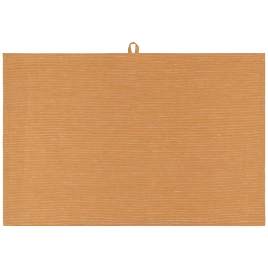 Ochre Linen Pinstripe Dishtowel - PABOOM