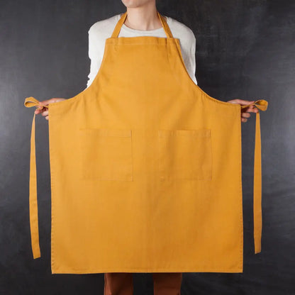 Danica - Ochre Stonewash Apron