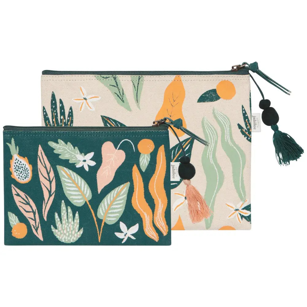 Paradise Foliage Pouch Set - PABOOM