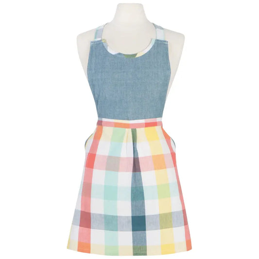 Petite Picnic Plaid Apron - PABOOM