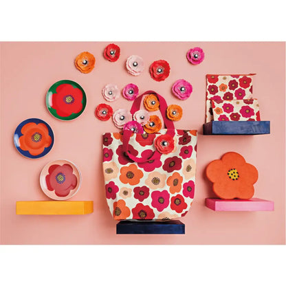 Poppy Felt Wool Trivet - PABOOM