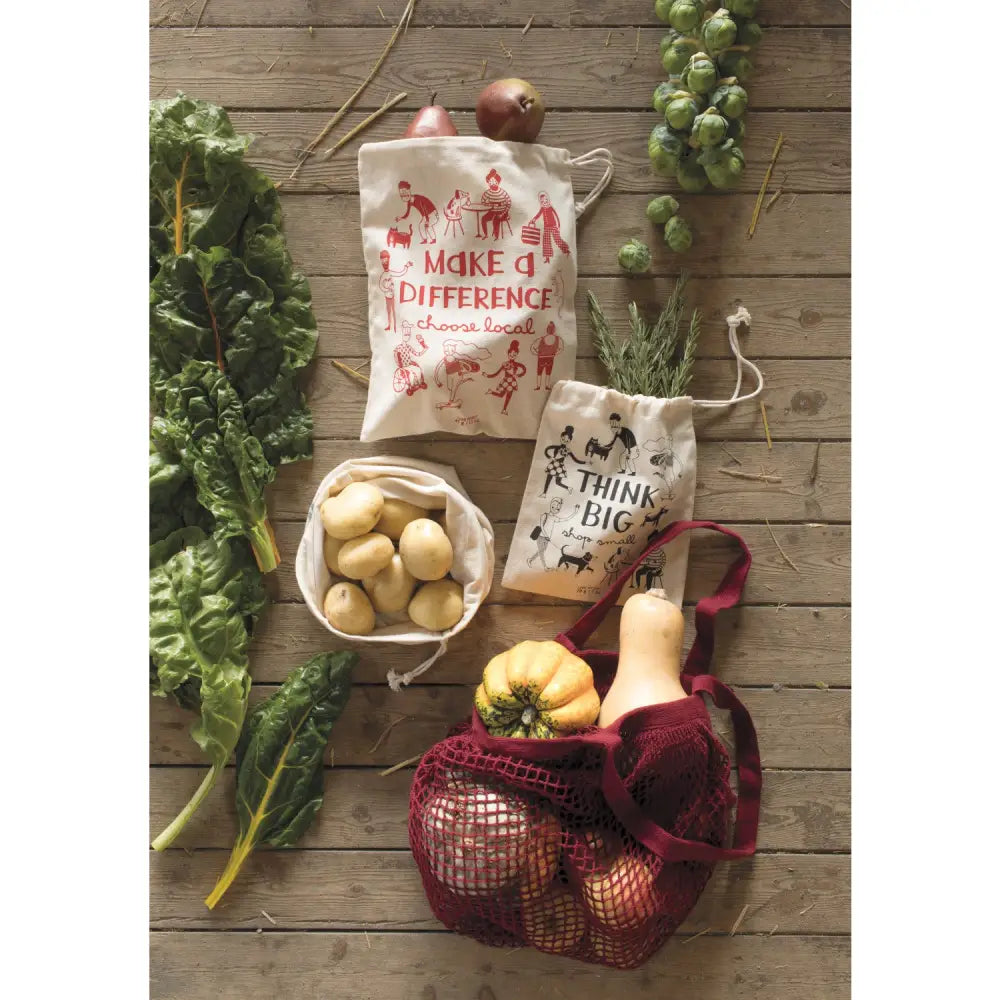 Shop Local Produce Bags - PABOOM