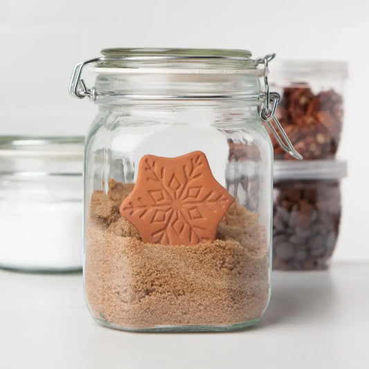 Danica - Snowflake Terracotta Sugar Saver