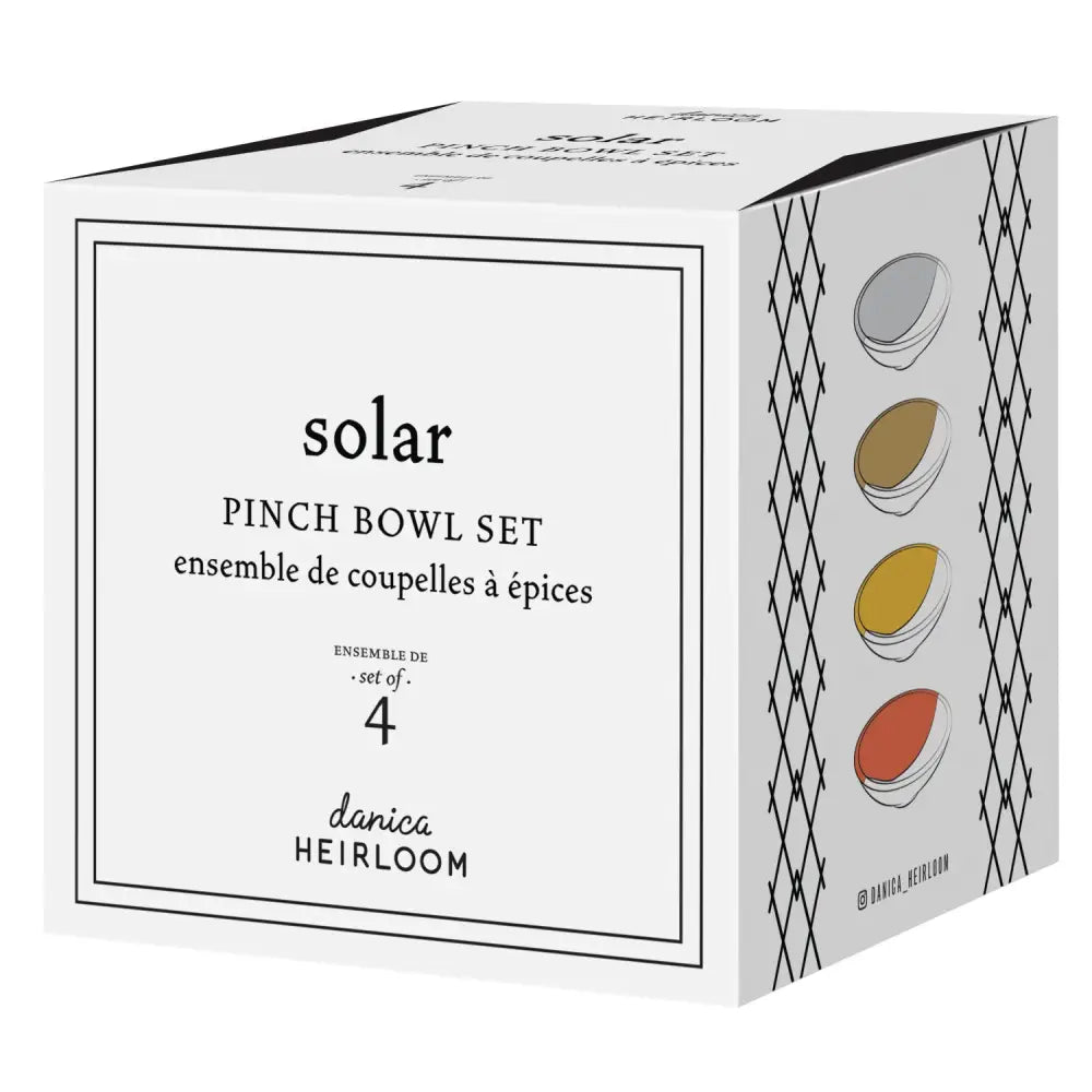 Danica - Solar Pinch Bowls Set