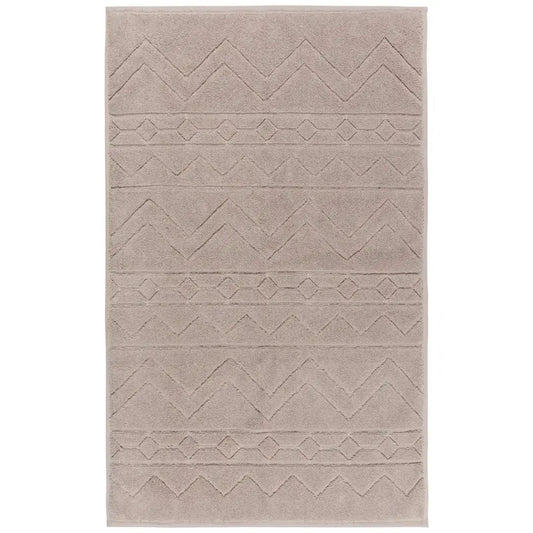 Stone Cotton Jacquard Bathmat - PABOOM