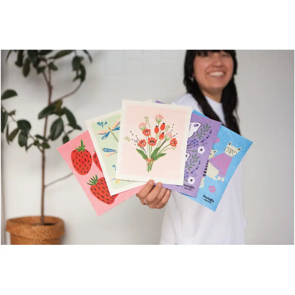 Swedish Dishcloth Feline Fine - PABOOM