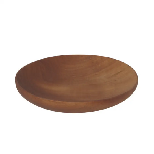 Teak Wood Plate Round Medium - PABOOM