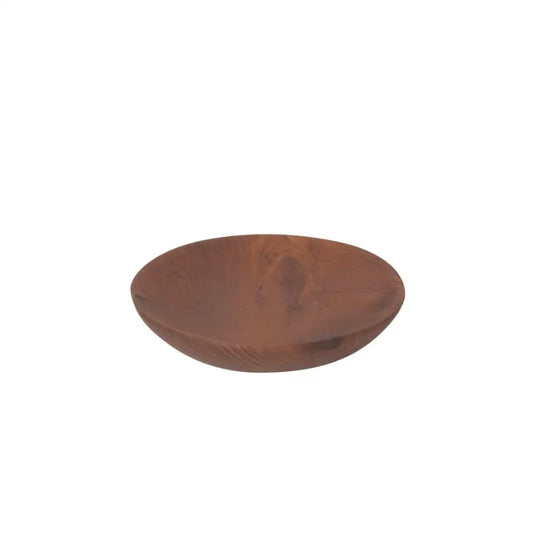 Teak Wood Plate Round Small - PABOOM