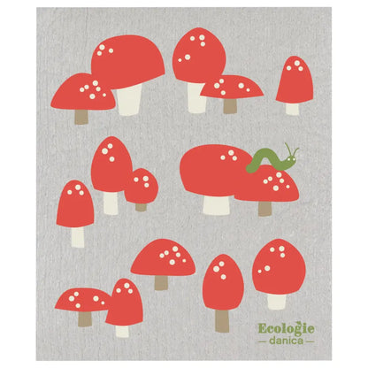 Danica - Totally Toadstools Swedish Dishcloth