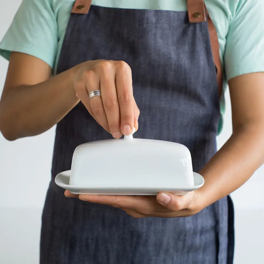 Danica - White Butter Rectangular Dish
