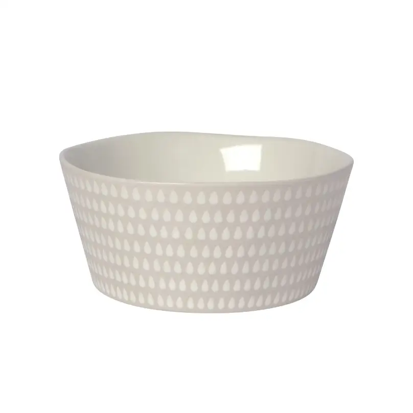 White Cloudburst Bowl Medium - PABOOM