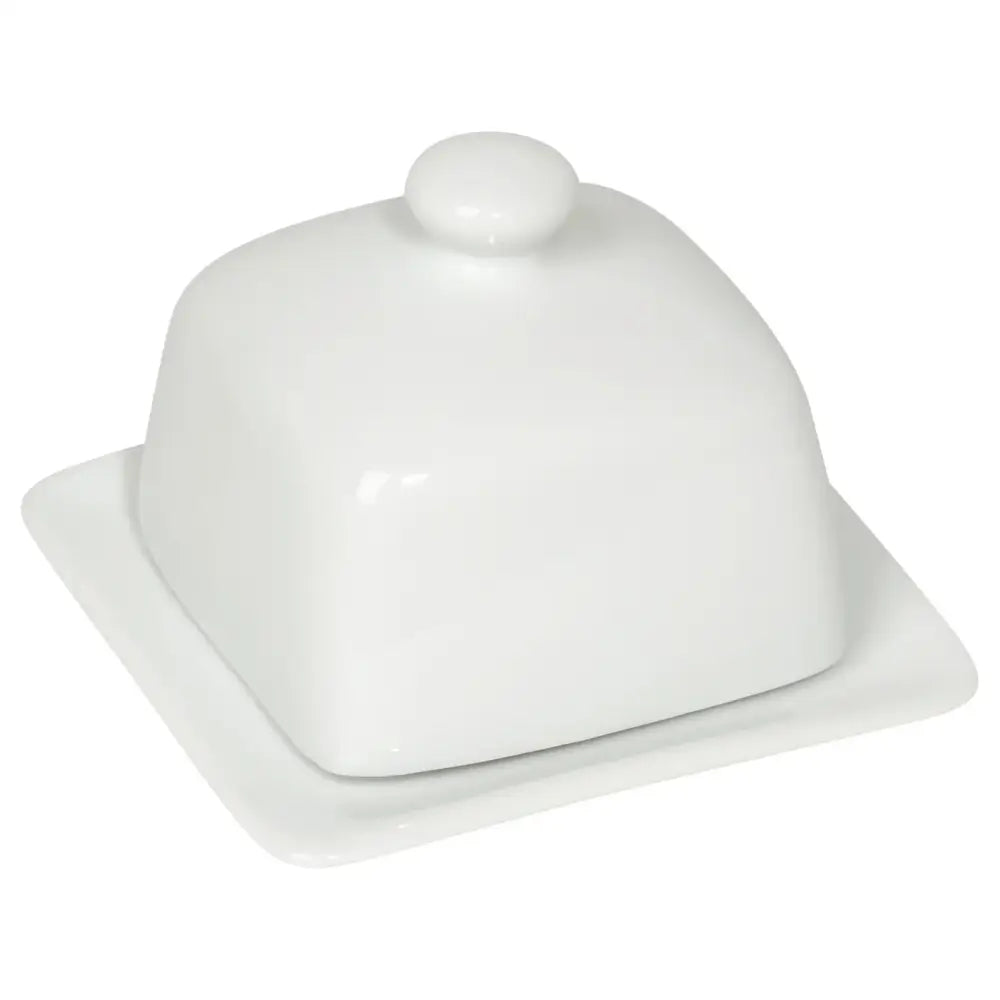Danica - White Square Butter Dish