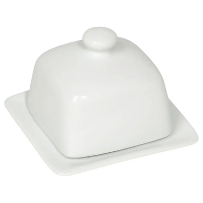 Danica - White Square Butter Dish