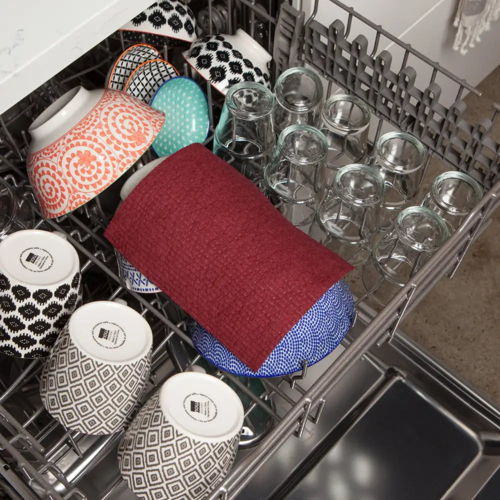 Wine Swedish Sponge Cloth - PABOOM