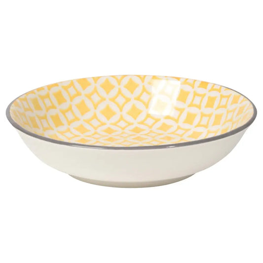 Danica - Yellow Diamonds Dipping Bowl