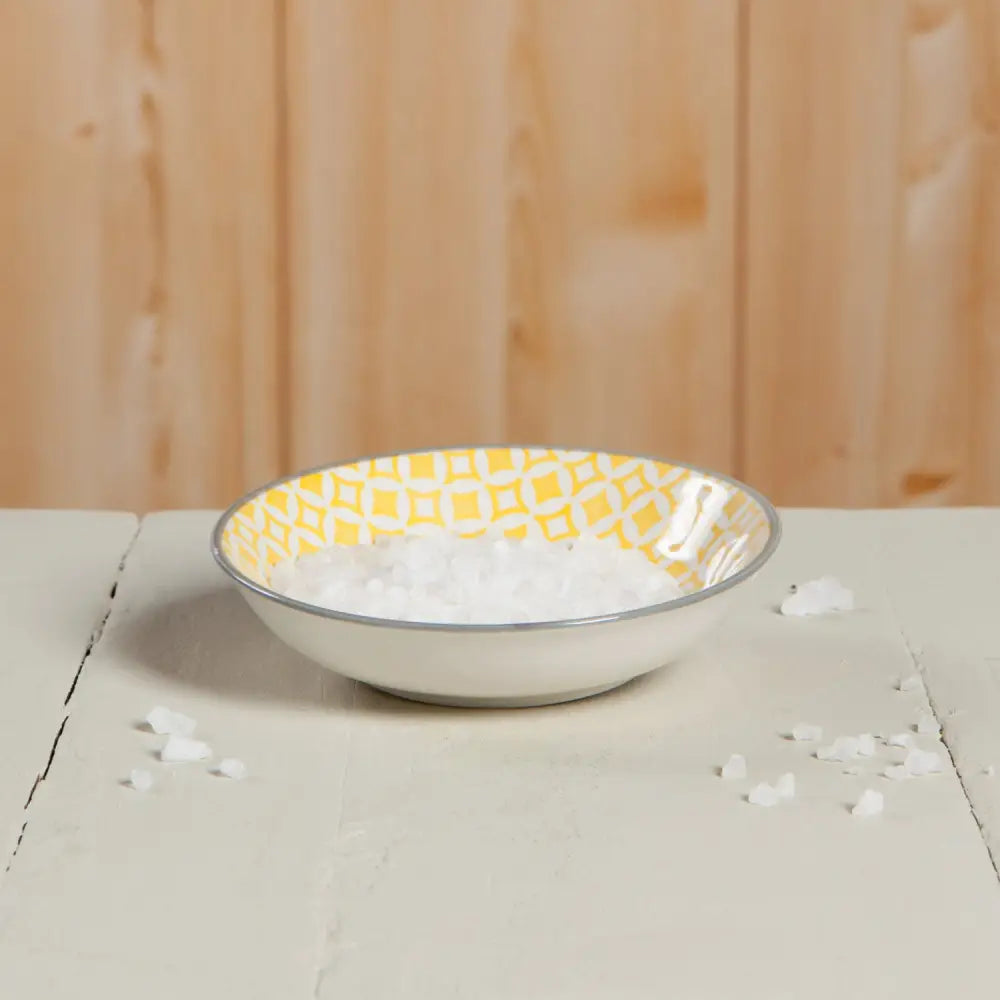 Danica - Yellow Diamonds Dipping Bowl