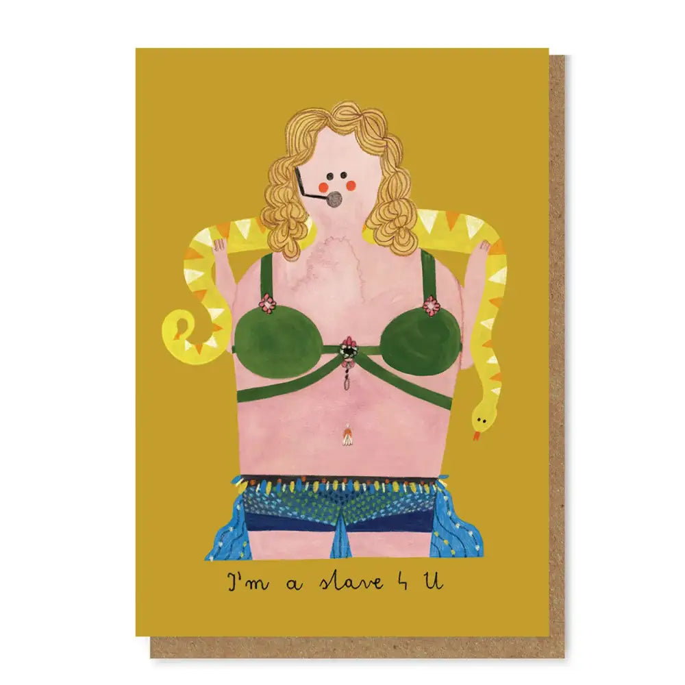 Britney Slave 4 You Card - PABOOM