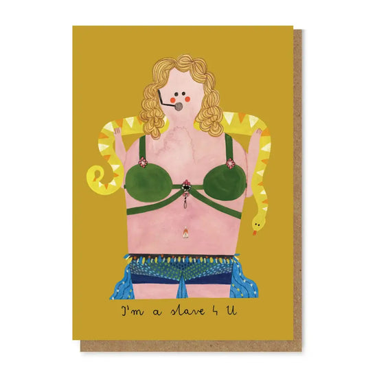 Britney Slave 4 You Card - PABOOM
