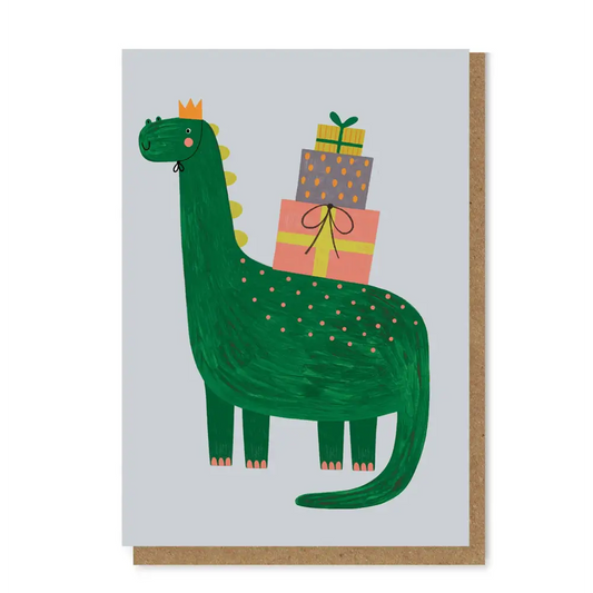Daria Solak Illustrations - DINO card