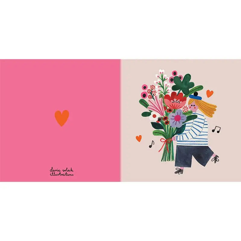 Daria Solak Illustrations - FLOWER GIRL card