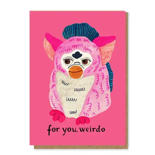 Furby Card - PABOOM