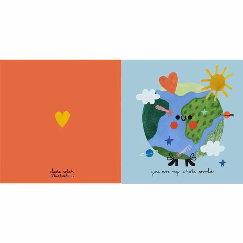 Daria Solak Illustrations - MY WHOLE WORLD card