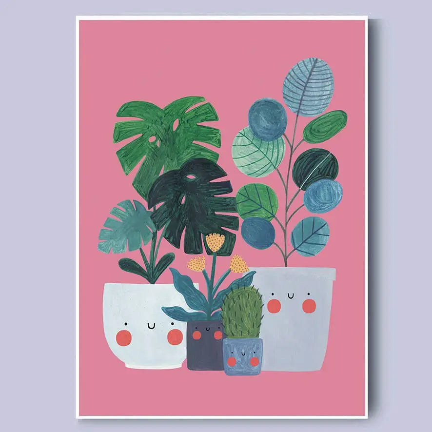 Daria Solak Illustrations - PLANTS print