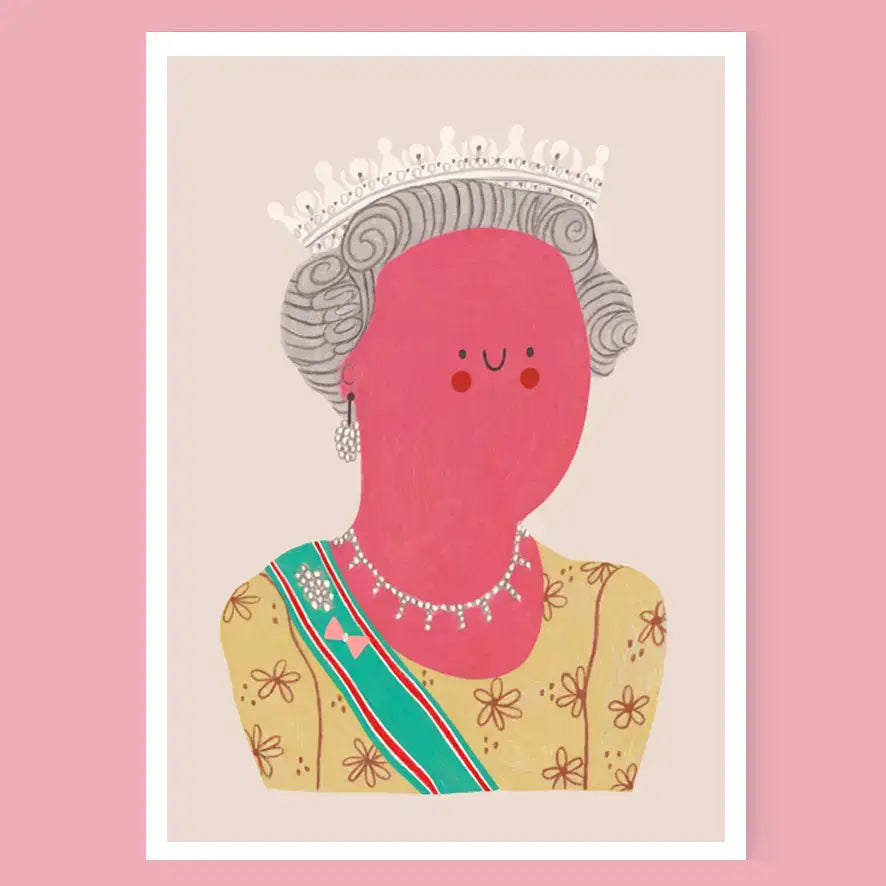 Queen Elisabeth II Print - PABOOM