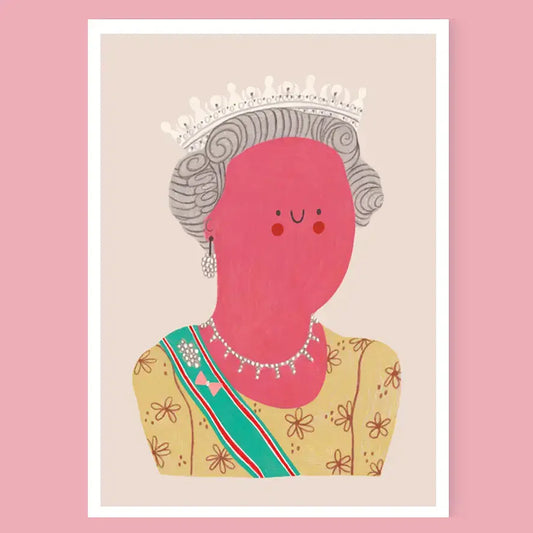 Queen Elisabeth II Print - PABOOM