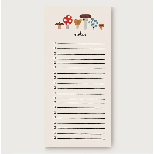 Daria Solak Illustrations - SHROOMS slim notepad