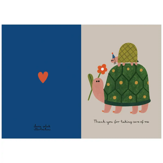 Daria Solak Illustrations - TURTLES CARD