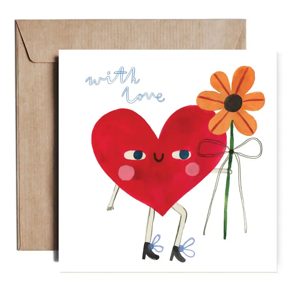 Daria Solak Illustrations - With Love Card