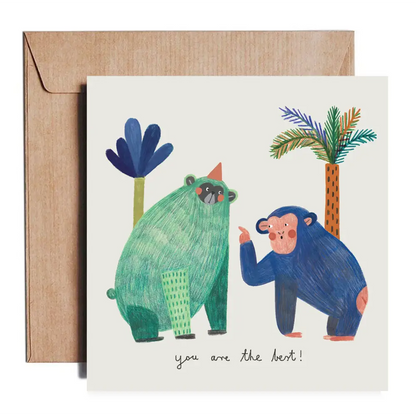 Daria Solak Illustrations - YOU ARE THE BEST! card