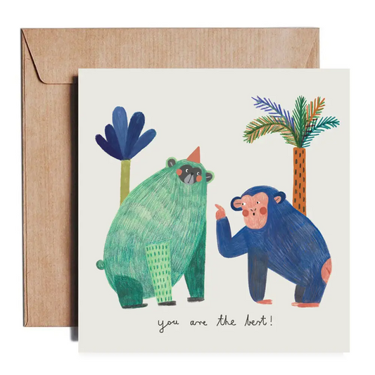 Daria Solak Illustrations - YOU ARE THE BEST! card