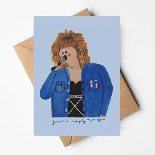 You’re Simply The Best Card - PABOOM
