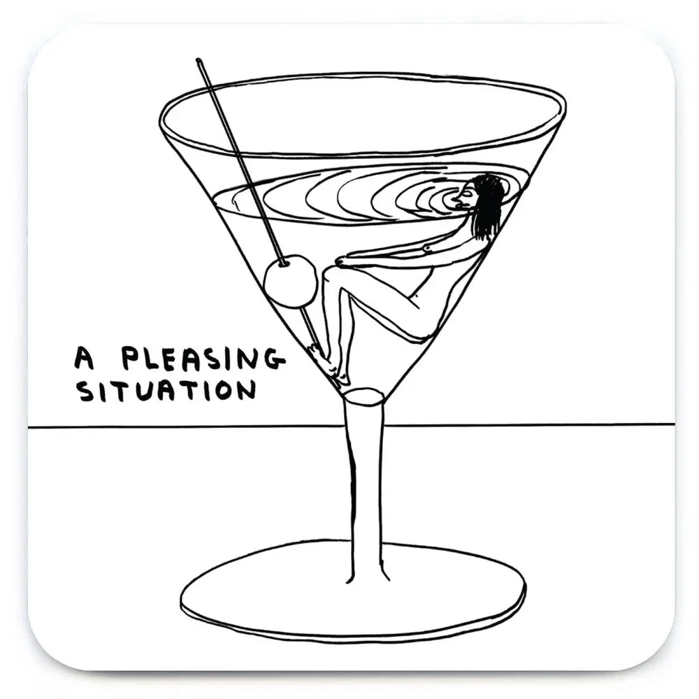 A Pleasing Situation Coaster - PABOOM