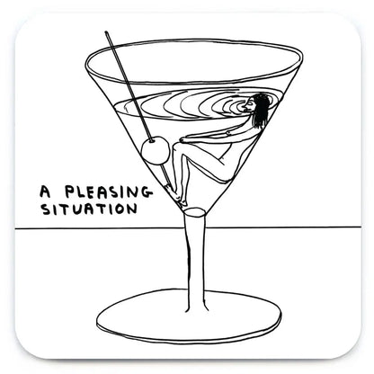 A Pleasing Situation Coaster - PABOOM