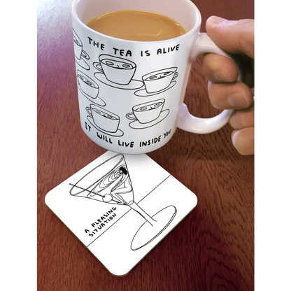 A Pleasing Situation Coaster - PABOOM