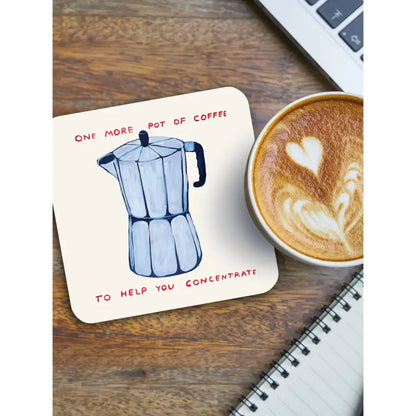 Another Pot Of Coffee Coaster - PABOOM