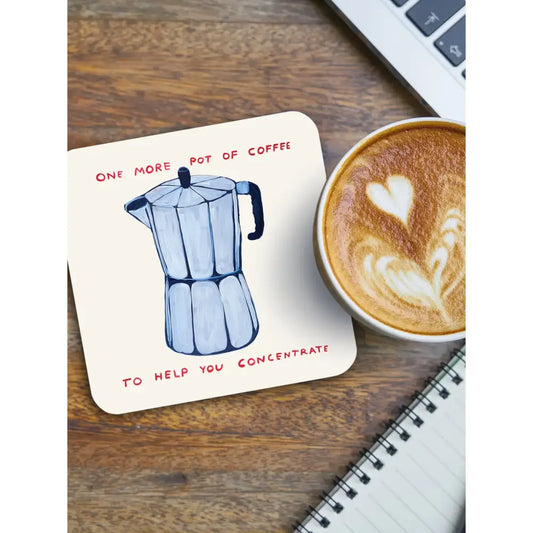 Another Pot Of Coffee Coaster - PABOOM